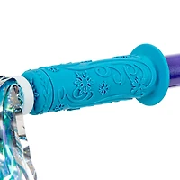 Reines des Neiges de Huffy, 16 pouces, vélos pour les filles avec roues d'entraînement, Blanc étincelant / Bleu cristal 4-6 ans