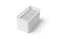 Kushies Crib sheet Breathable, 100% soft Cotton Percale Neutral Unisex for Baby boys and girls