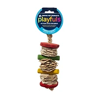 Prevue Playful Action Banana Stack Bird Toy