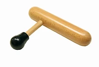 Master Massage Wooden Thumb Saver for trigger point, deep tissue T Shape Press Bar Wood Tool
