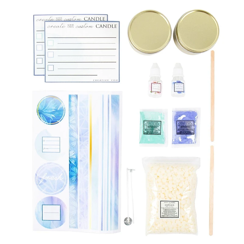 Creative You D.I.Y. Bougies Fraîcheur Coton 14 ans et plus