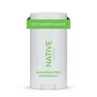 Native Natural Deodorant, Cucumber & Mint, Aluminum Free, 75 g
