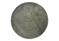 Monarch Specialties  Table D'appoint, Tambour, Coté, Bout, Table De Nuit, Lampe, Salon, Chambre À Coucher, Métal Gris, Contemporain, Moderne