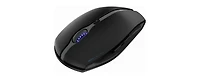 Cherry GENTIX BT Wireless Bluetooth Mouse, Multi-Device Function for up to 3 Devices, Switchable Resolution (1K/2K DPI), 7 Buttons and Scroll Wheel, Battery Operated (Black)