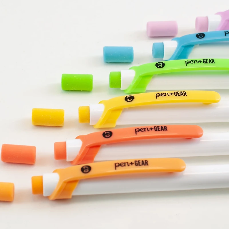 Crayons mécaniques rechargeables Pen+Gear #2 avec recharges de mine, 0,7 mm, lot de 6 Pack de 6