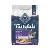 Blue Buffalo Tastefuls Dry Cat Food, Active Adult Cat, Chicken and Brown Rice, 4.5kg