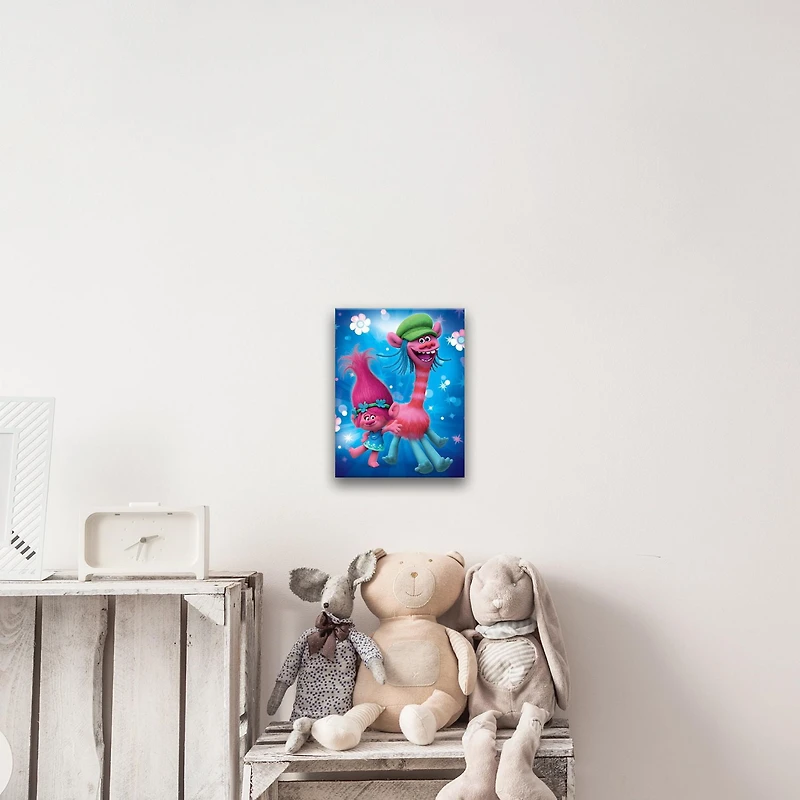 Artissimo Designs Poppy And Cooper Printed Canvas - 6.5W x 8.5H x .5D