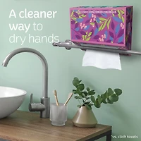 Essuie-mains en papier jetables Kleenex, 6 boîtes, essuie-mains en papier pour la salle de bain, 60 essuie-mains par boîte (total de 360 essuie-mains en papier)
