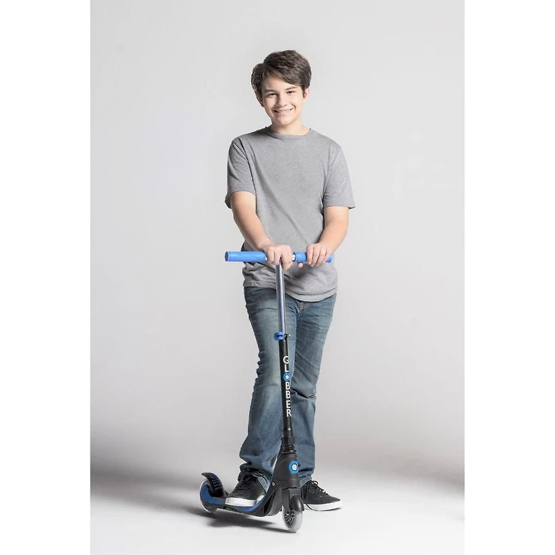 Globber Flow 125 Scooter-Navy Blue