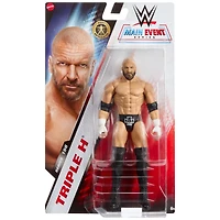 WWE Triple H Action Figure, Main Event Series #156, 6-inch Collectible with Articulation