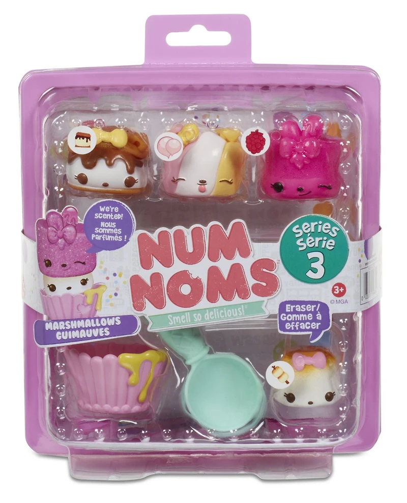 Lot initial Num Noms, série 3, guimauves