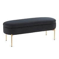 Chloe Storage Bench from LumiSource