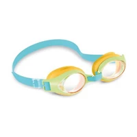 Lunettes de Plongée Junior Intex pour Enfants, À partir de 3-8 ans, Sangle Ajustable et Verres en Polycarbonate