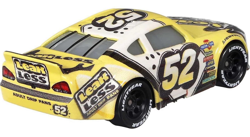 Véhicule Brian Spark OG Leak Less à l'échelle 1:55 du film Cars 3 de  Disney•Pixar