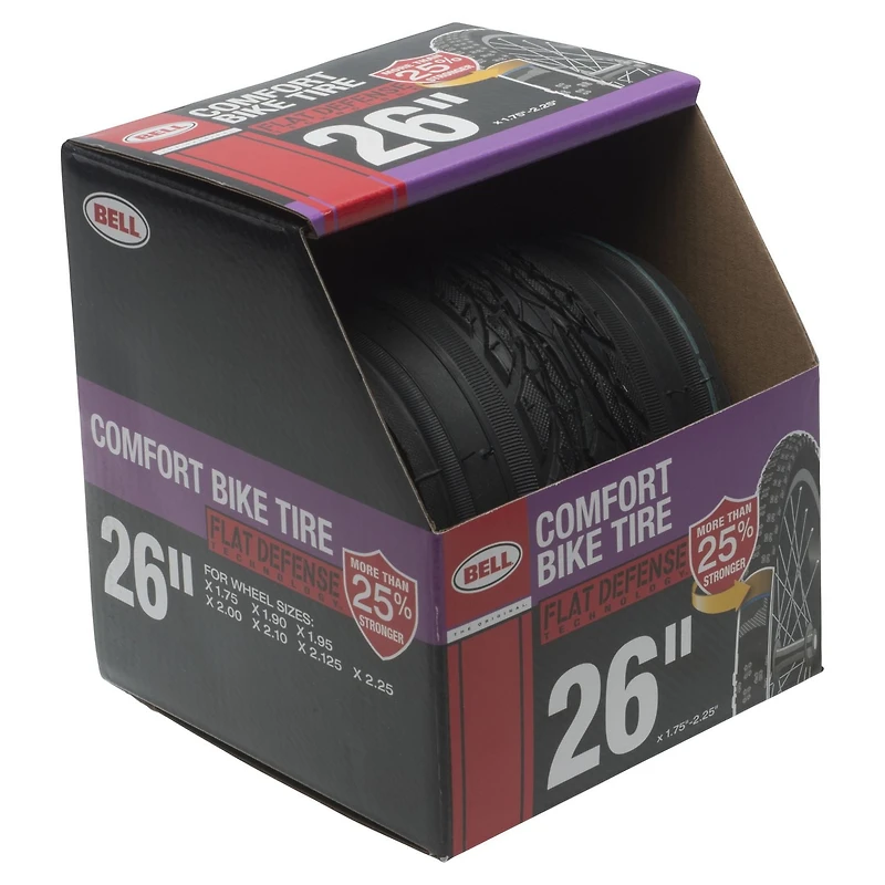 Pneu pour velo 26 po de Bell Sports Pneu pour velo 26 po