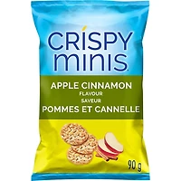 Quaker Crispy Minis galettes de riz brun saveur Pommes et cannelle