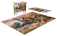 Buffalo Games The Lookout Puzzle de 750 pièces imbriqué pour adultes âgés de 14 à 99 ans