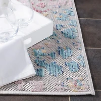 SAFAVIEH Cabana Lue Abstract Indoor/Outdoor Area Rug