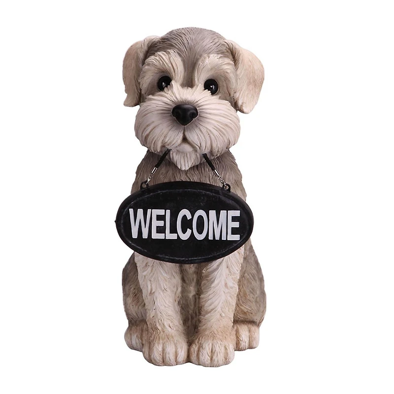 Welcome Dog Garden Ornament, Welcome Dog Garden Statue