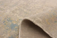 ECARPETGALLERY 5'1" x 7'4" Contemporary Galleria Hand-knotted Area Rug for Living Room, Dining Room and Bedroom in Grey