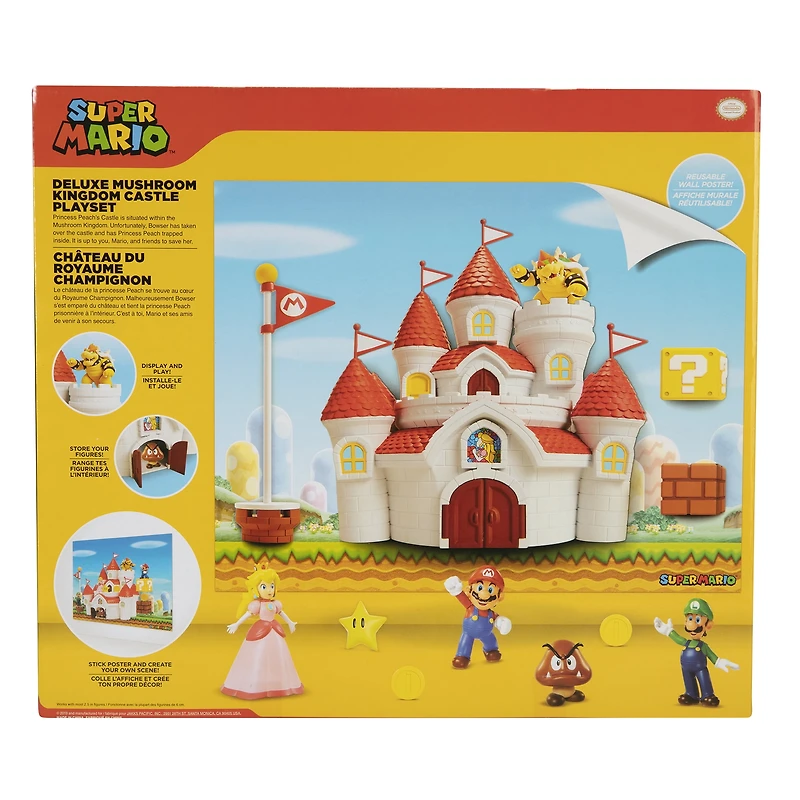 L’ensemble Château du Royaume Champignon de luxe Super Mario