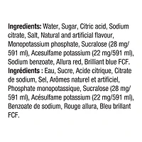 Gatorade G2 Grape Sports Drink 6 x 591 mL, Bottles, 6x591mL