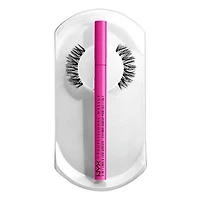 NYX PROFESSIONAL MAKEUP, Jumbo Lash!, Vegan False Lashes, Reusable - EGO-FLARE, Stackable vegan, false lashes