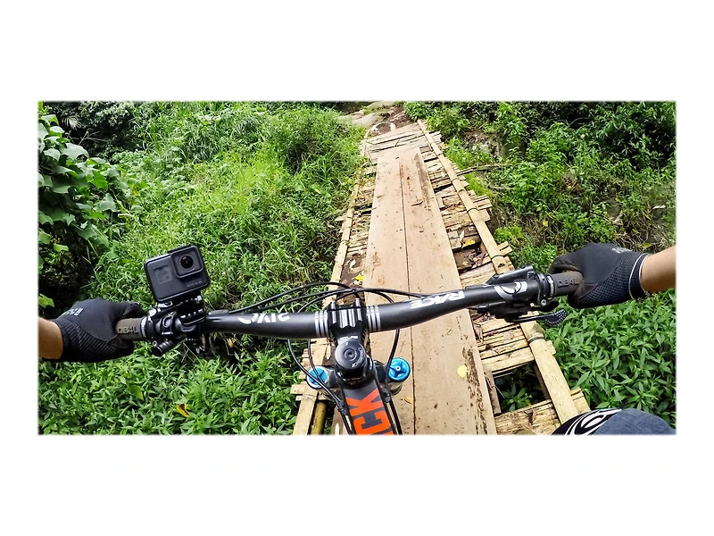 Fixation pour guidon/tige de selle/tube de GoPro