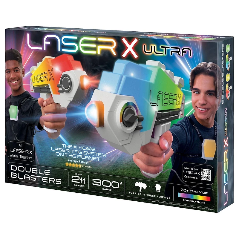 Duo de pistolets Laser X Ultra
