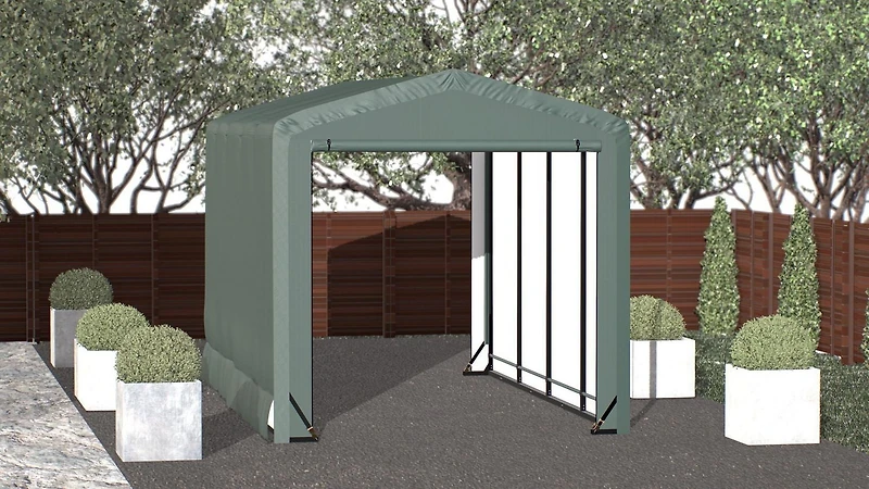 Garage ShelterTube classé vent/neige 10x18x10  Vrt