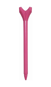 2 3/4" (69mm) Orange Performance Plastic Golf Tees, pack of 20 by Tour Mission
