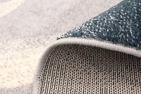 Tapis d'Interieur ECARPET Floral pour Salon, Chambre à Coucher, d'Enfant Collection Presly