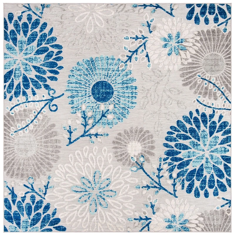 Safavieh Cabana Garnet Floral Outdoor Area Rug