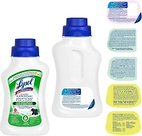 Lysol Désinfectant pour lessive, éliminateur d'odeurs, 0 % d'eau de Javel, élimine les germes que les détergents peuvent laisser derrière eux, 1.2 l