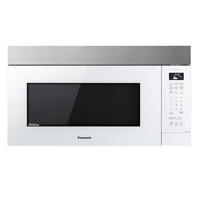 Panasonic NNST27HW Genius Prestige Plus 2.0 cft. Over-The-Range Microwave, White