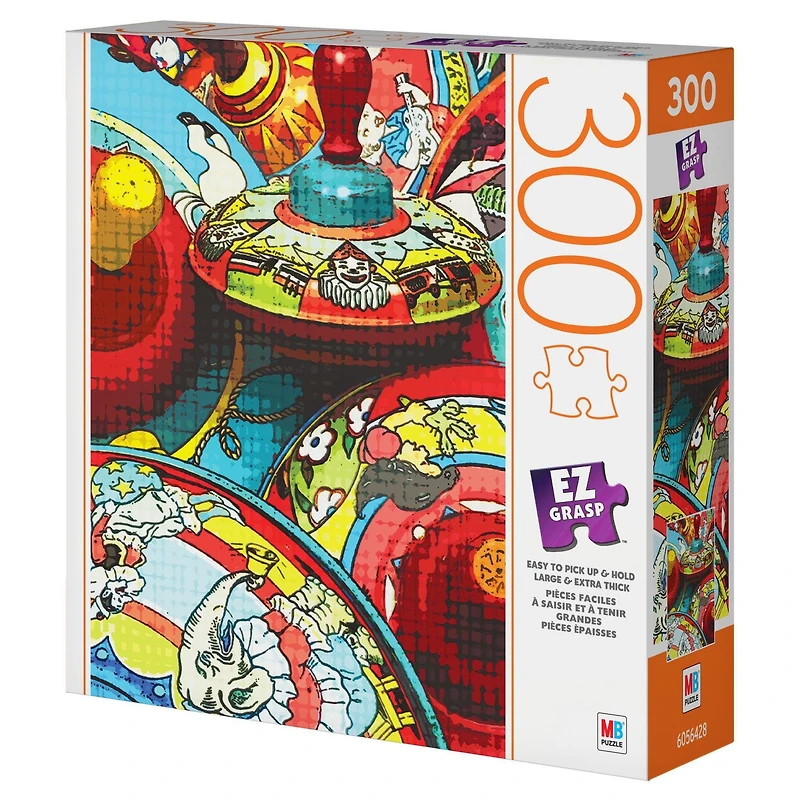 Big Ben 300-Piece Jigsaw Puzzle, Tiny Toy Tops