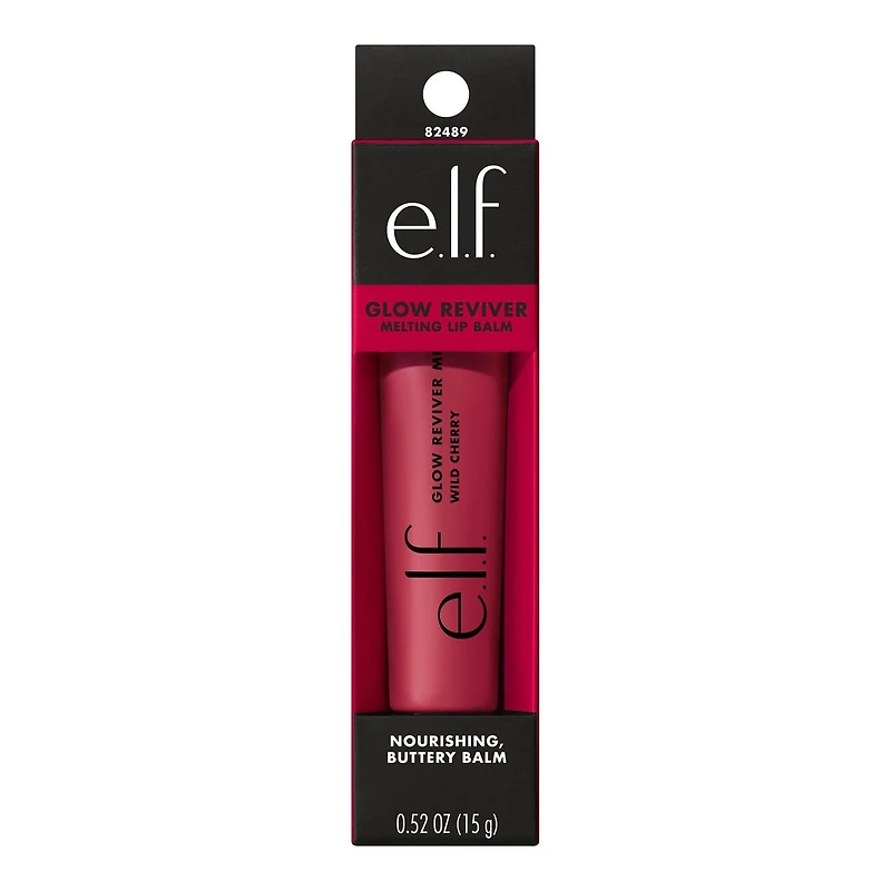 e.l.f. Cosmetics Glow Reviver Melting Lip Balm, 5% mango butter, 15g