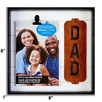Cadre photo « Dad » Way to Celebrate! 8 po x 1 po x 8 po