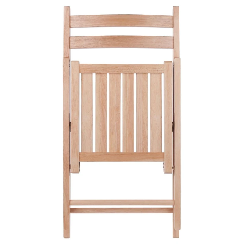 Robin 4pc chaises pliantes Naturel