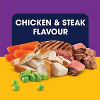 Pedigree Tender Bites Small Breed Chicken & Steak Flavour Dry Dog Food, 2kg