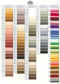 DMC Light Shades of Cotton 6 Strand Floss 8m