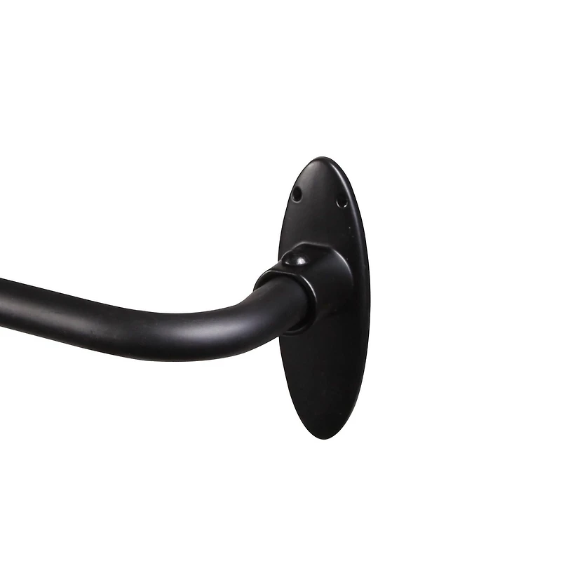 Tringle enveloppante Lunar Fast Fit à installation facile et occultation complète 1/2 po (1,27 cm), Aongueur réglable En plusieurs couleurs