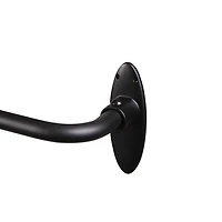 Tringle enveloppante Lunar Fast Fit à installation facile et occultation complète 1/2 po (1,27 cm), Aongueur réglable En plusieurs couleurs