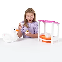 Pets Alive Mommy Duck & Baby Surprise by ZURU Nurturing Play Surprise Hatching Interactive Girls' Toy