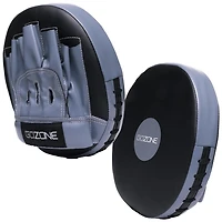 GoZone Punch Mitts – Boxing Focus Mitts – Black/Grey, Thick foam padding