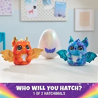 Hatchimals Alive, Mystery Hatch Draggle, jouet interactif surprise et œuf avec brume, lumières et sons (les modèles peuvent varier), jouets pour filles et garçons