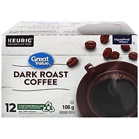 Café de torréfaction foncée Great Value