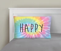 Taie d'oreiller Mainstays Kids de taille standard à imprimé Happy