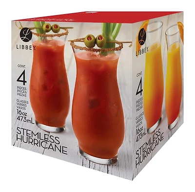 Hurricane sans pied, ensemble de quatre