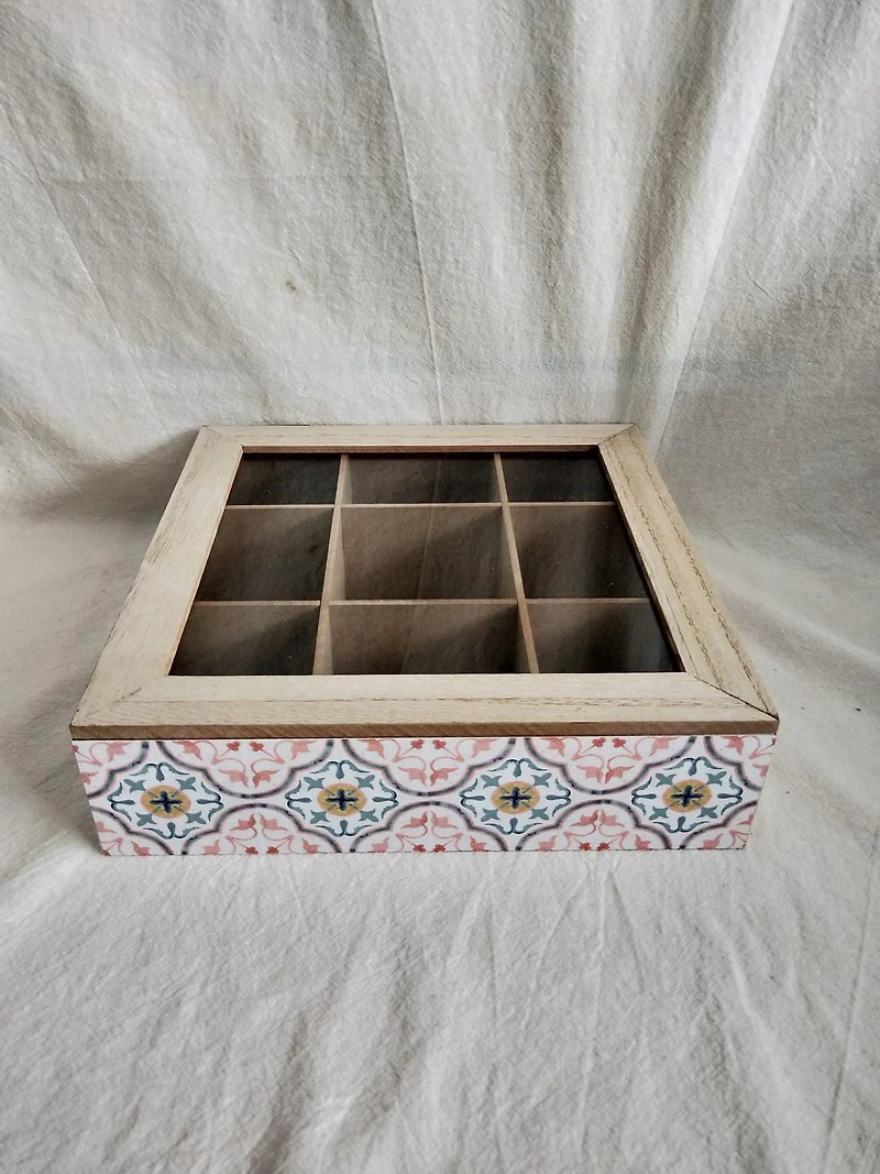 Wood Tea box
